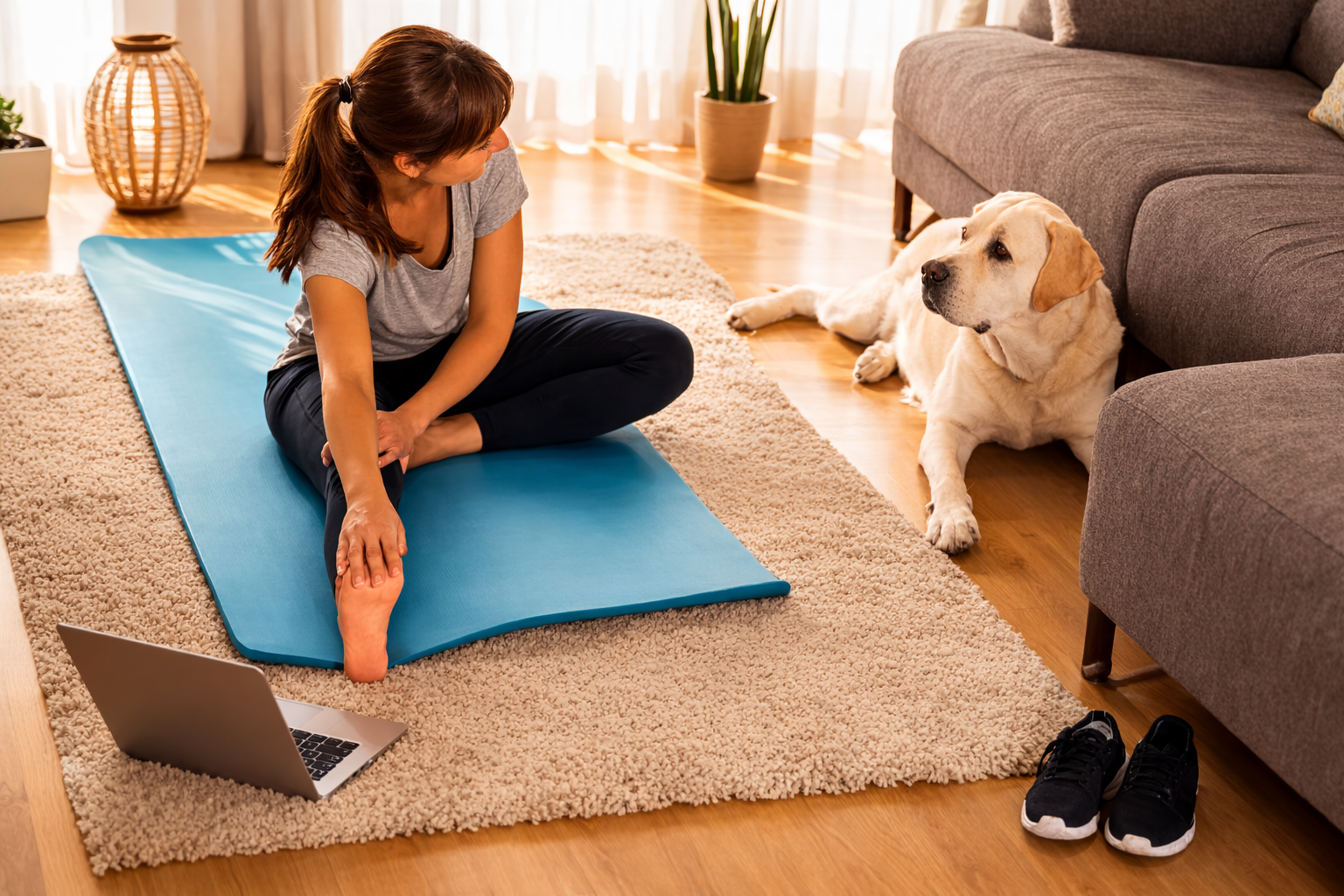 Familien-Workout-Ideen für Zuhause: Gestalten Sie Ihren eigenen Yesoul Ecke