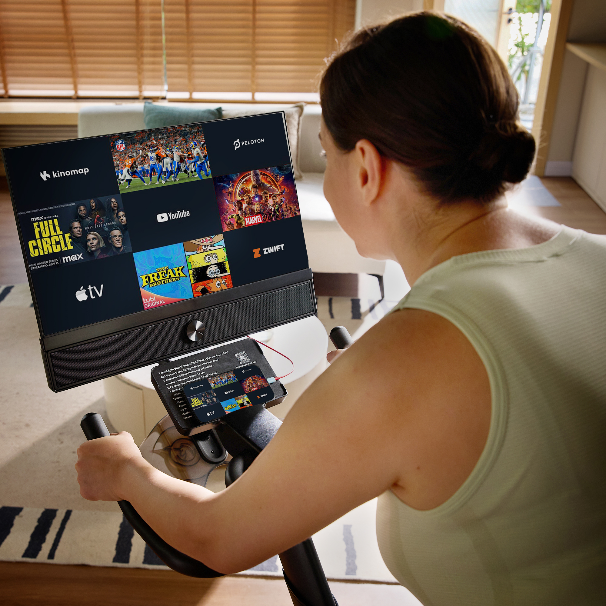Yesoul G1M Plus Bike (Bike + Screen) EU Standard