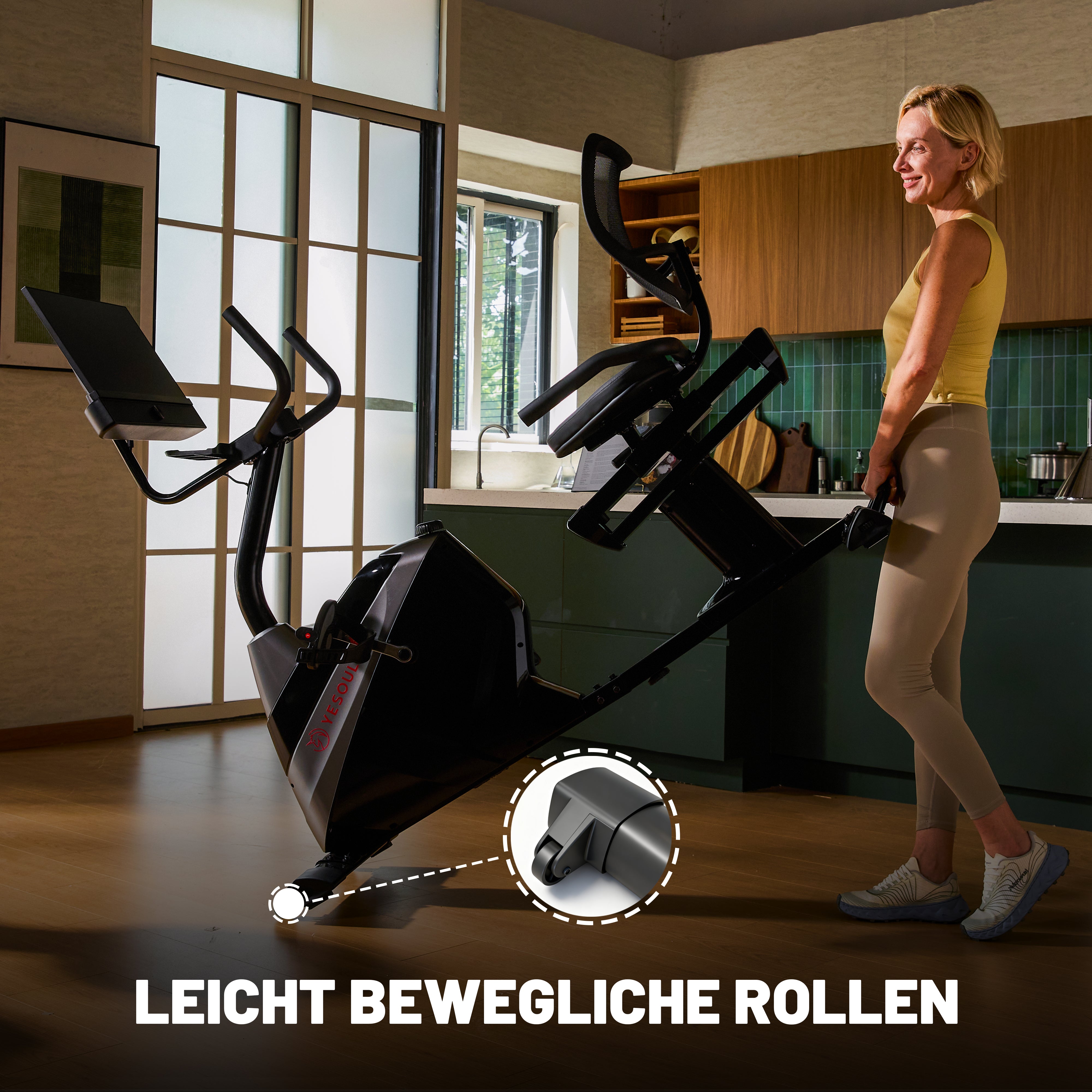 Yesoul J1M Plus (Fahrrad + Bildschirm) – EU-konform