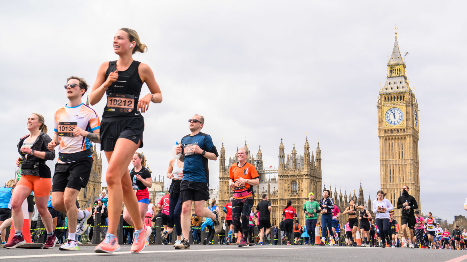 Vom London-Marathon inspiriert zu täglichen Läufen zu Hause