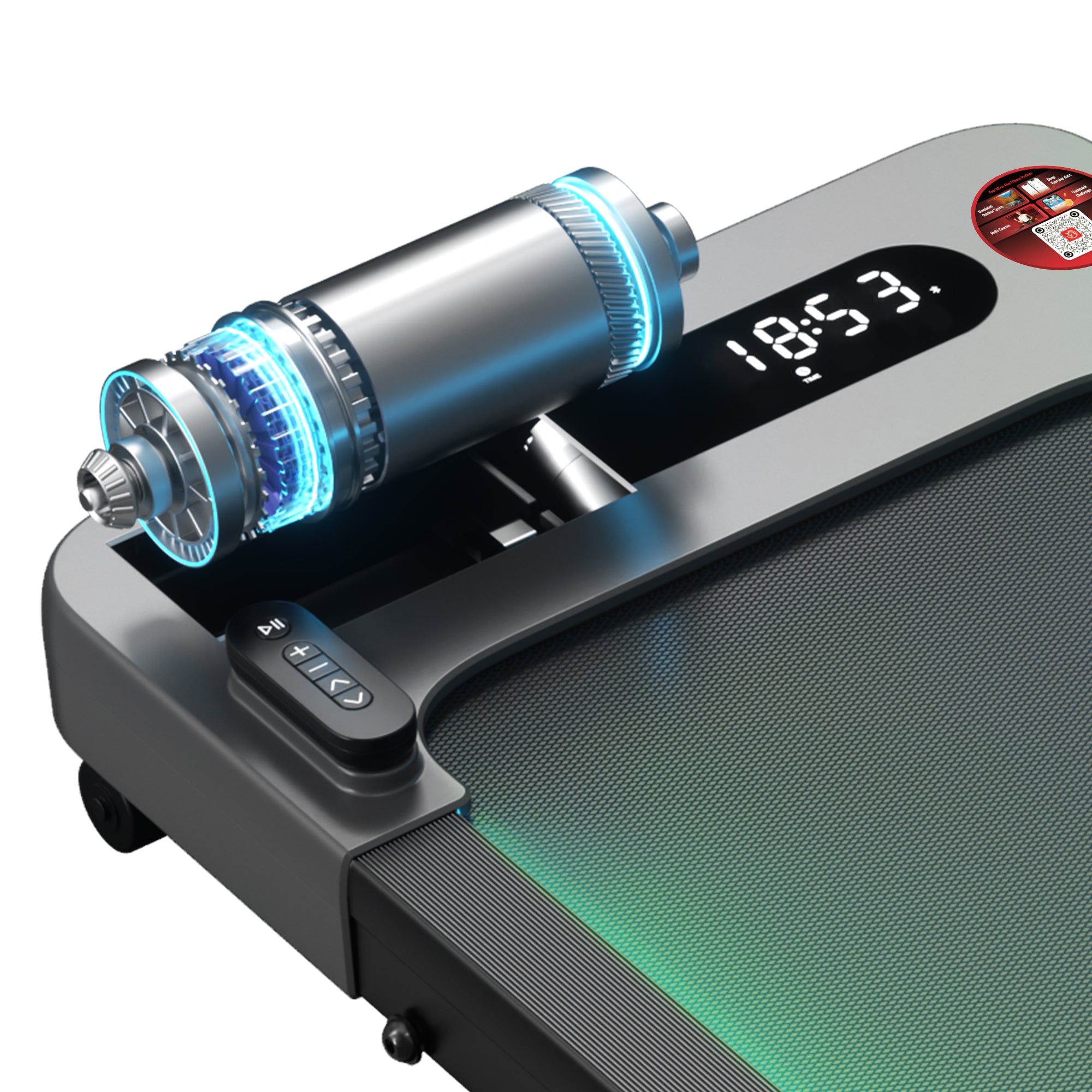 Yesoul W2 Pro Smart Walking Pad mit 10 % automatischer Steigung