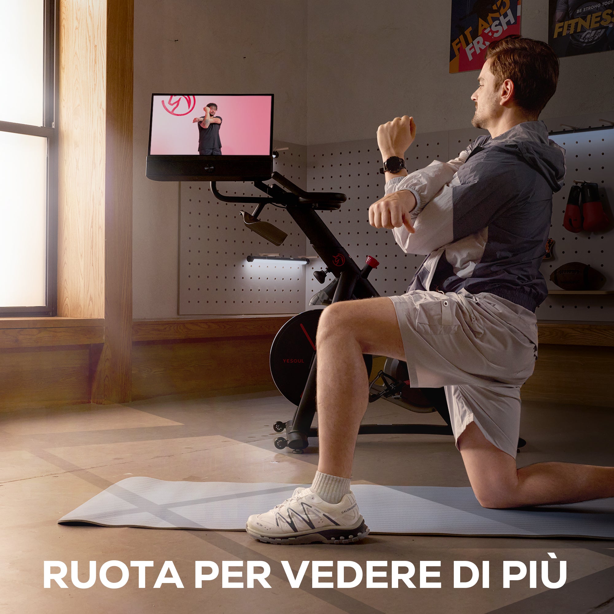 Yesoul G1M Plus Bike (Bike + Schermo) Normativa UE