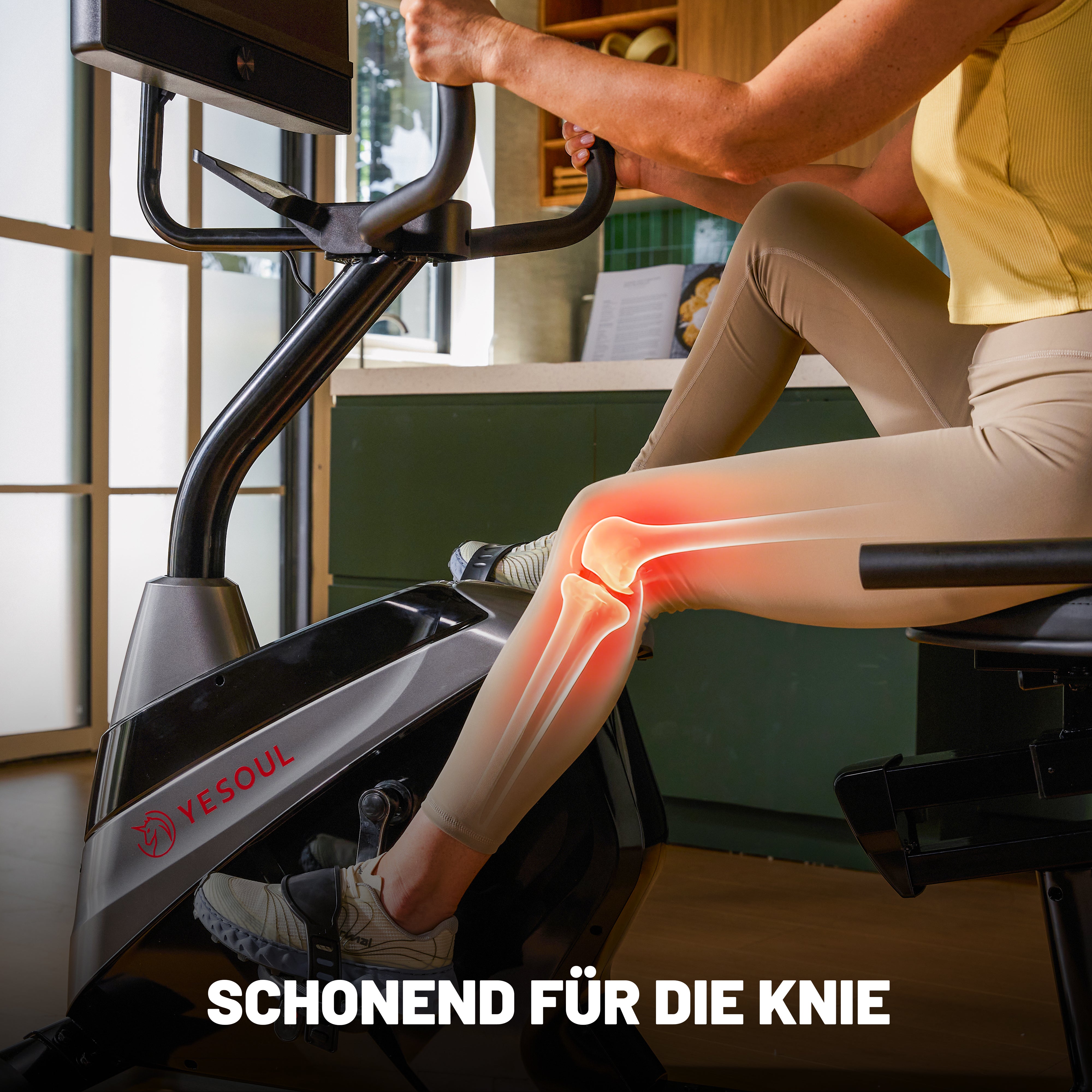 Yesoul J1M Plus (Fahrrad + Bildschirm) – EU-konform