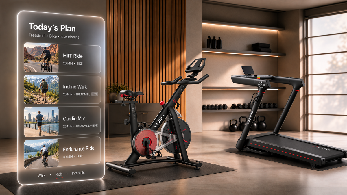 YESOUL S3 + T3S home fitness bundle