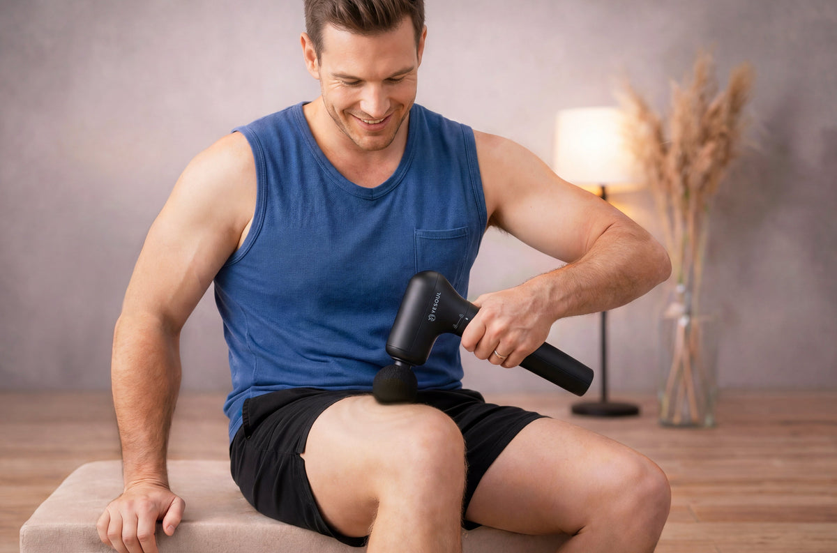YESOUL MG19 massage gun product and feature information