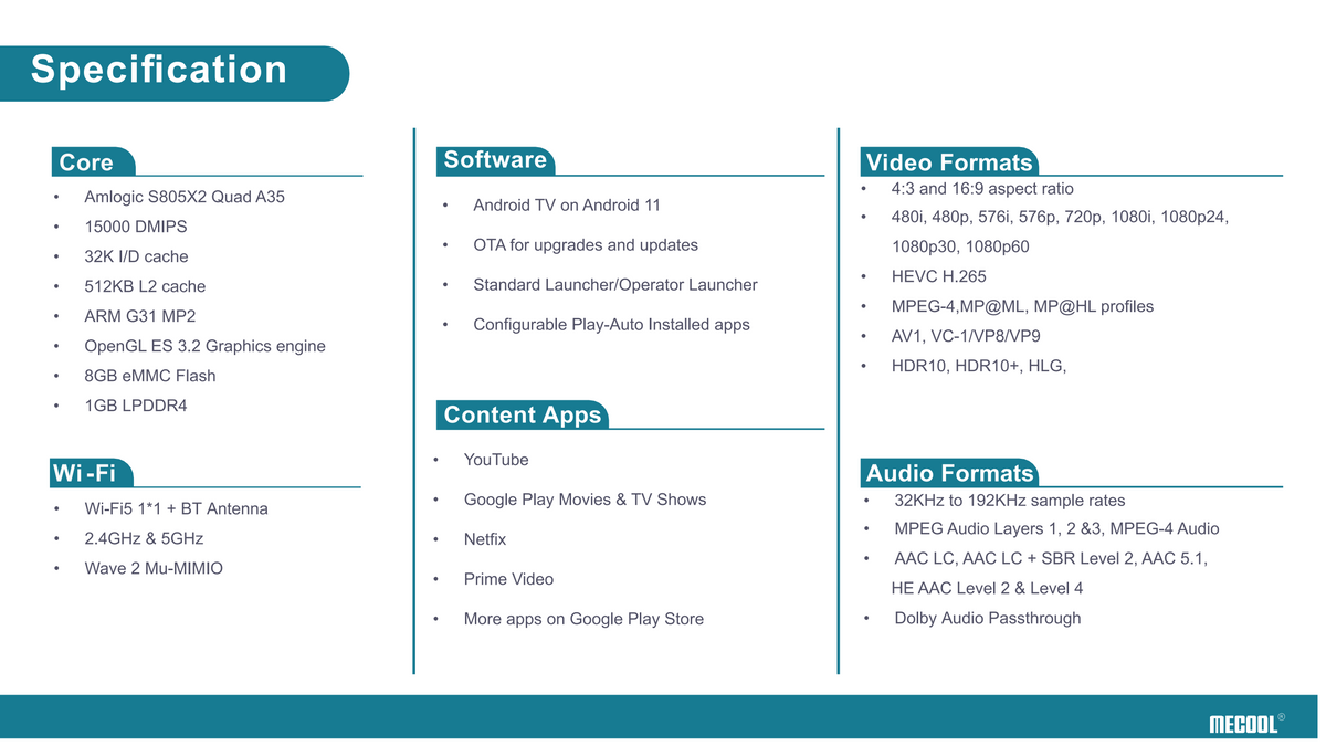 YESOUL KD5 TV Stick product and feature information